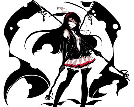 Тян с косой