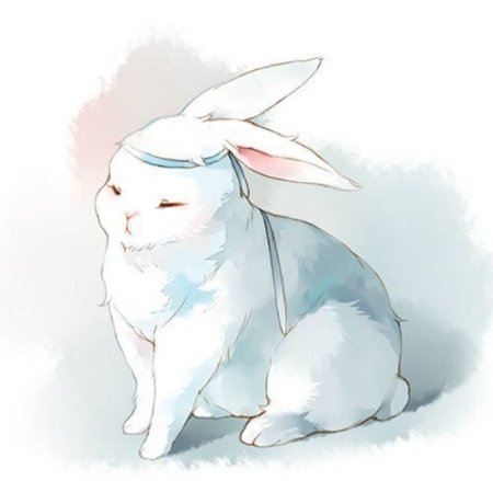 Аниме кролик животное
