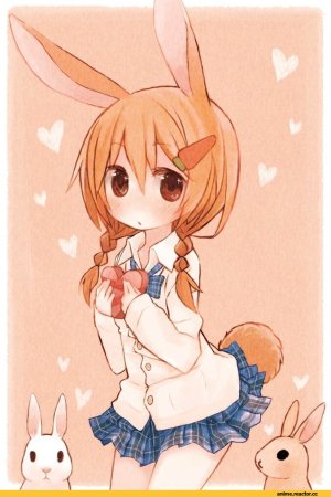Аниме кролик