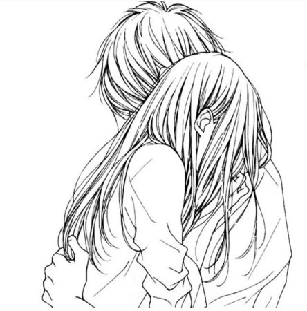 Аниме Наброски пары