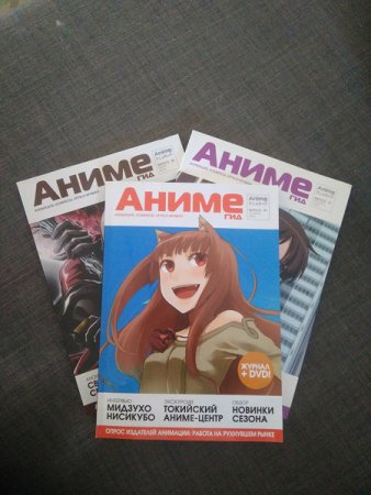 Аниме журналы в России