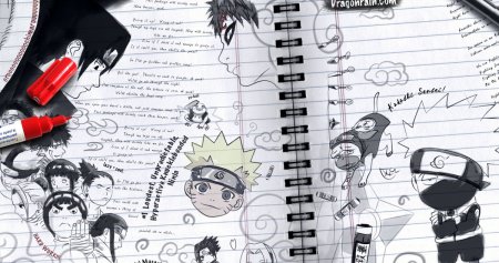 Тетрадки в стиле Наруто