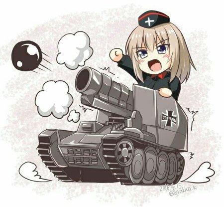 Аниме танкистки Германии