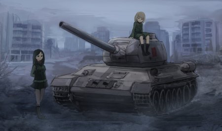 Girls und Panzer аниме