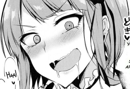 Ахегао Manga