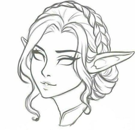 Эльфы для срисовки