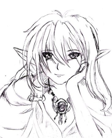 Аниме эльфы