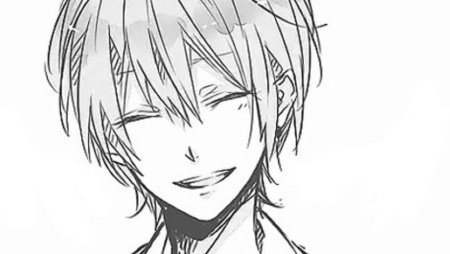 Аниме парни с ухмылкой