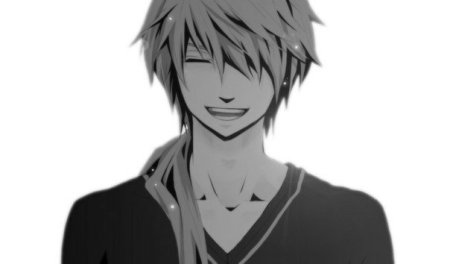 Аниме улыбка парня