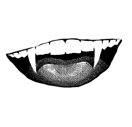 Аниме улыбка с клыками