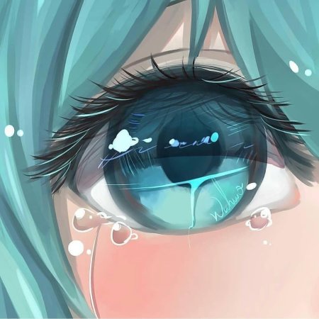 Рисунки плачущих девушек