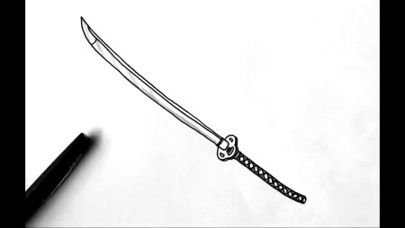Меч чужака катана