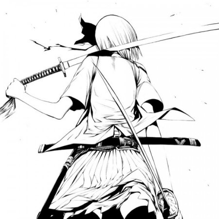 Ниндзято меч чертеж