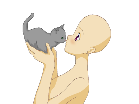 Манекены аниме кошки