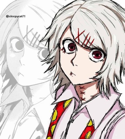 Канеки Кен скетч