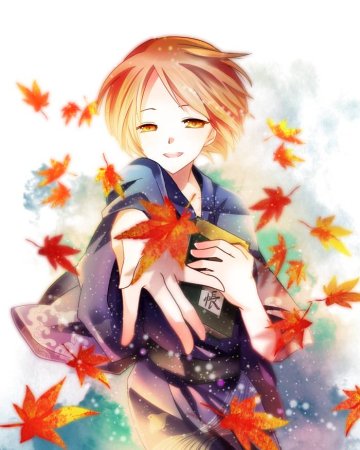 Осенняя тян