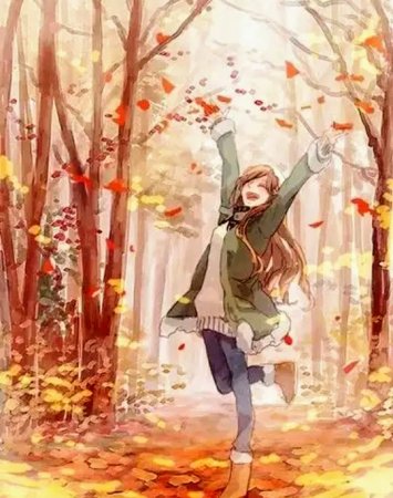 Осенний человек арт