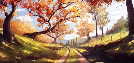 Аниме природа