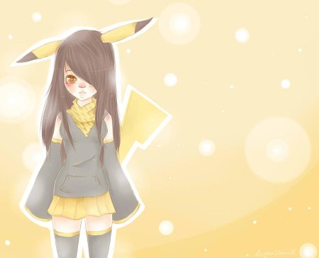 Гача лайф Пикачу арт