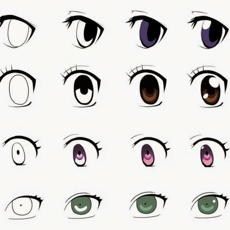 Аниме глаза