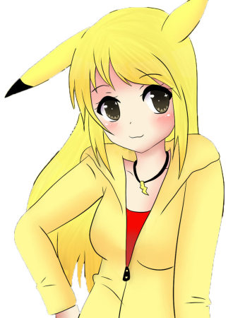 Пикачу девочка