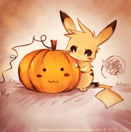 Тыква Пикачу