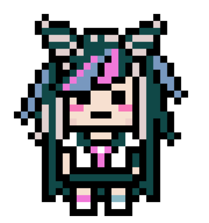 Данганронпа пиксель Ибуки