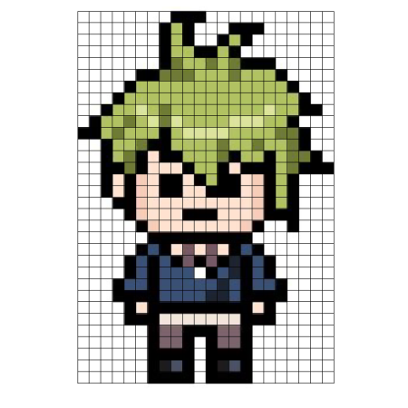 Данганронпа пиксель