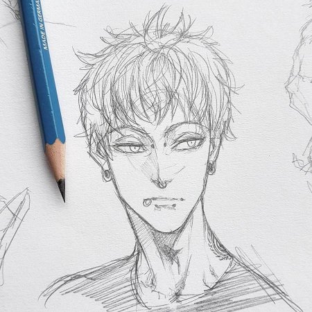 Рисовка парней