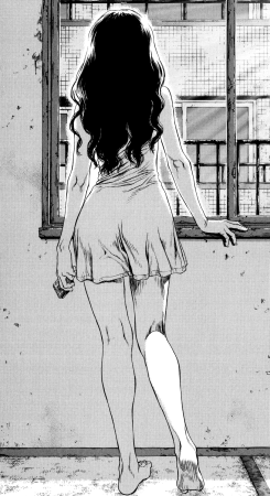 Аниме девушки чб