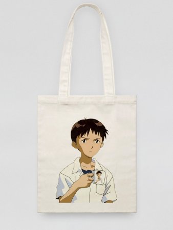 Евангелион Синдзи с кружкой