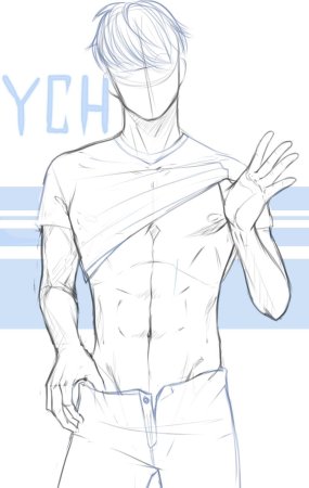 Позы для рисования мужчин