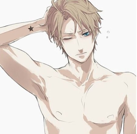 Аниме парни с голым торсом