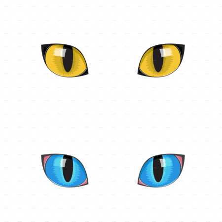 Кошачьи глазки для вырезания