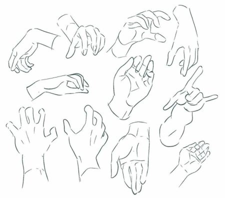 Руки для рисования