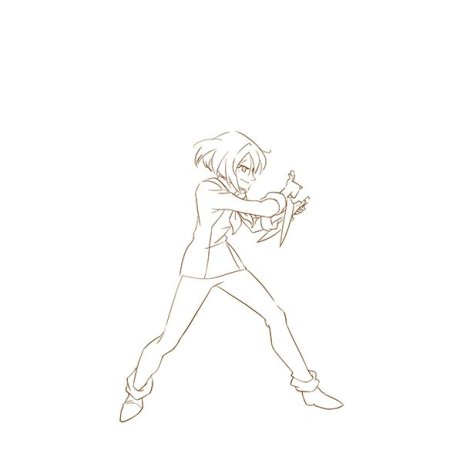 Анимационные позы для рисования