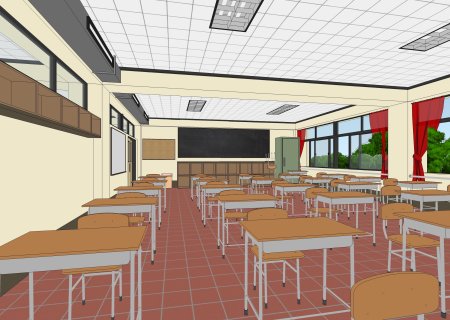 Аниме школа класс