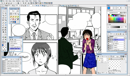 Прога для рисования манги