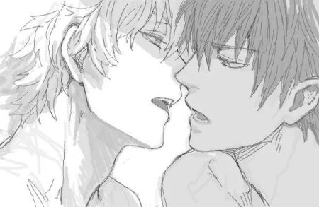 Аниме яой карандашом