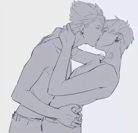 Позы для рисования яой