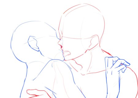 Позы для рисования пары