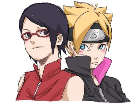 Сарада Учиха и Боруто