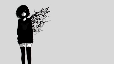 Токийский гуль силуэт