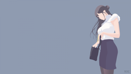 Обои на рабочий стол Минимализм девушки