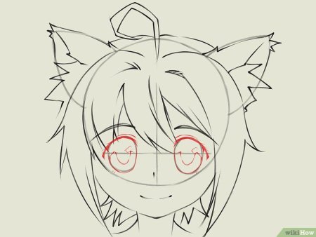 Нарисовать человека с ушками