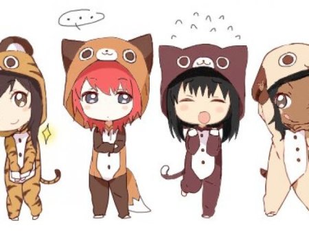 Чиби в костюме