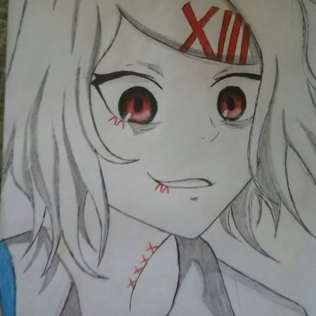 Аниме для срисовки Токийский гуль