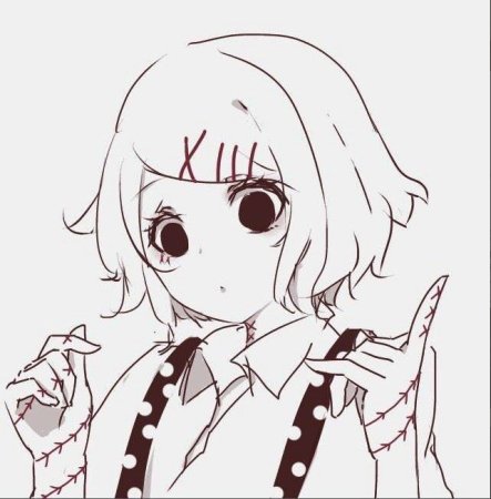 Аниме для срисовки Токийский гуль