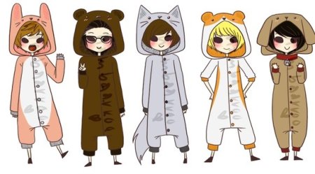 Кигуруми аниме персонажа