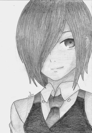 Токийский гуль Тоука скетч